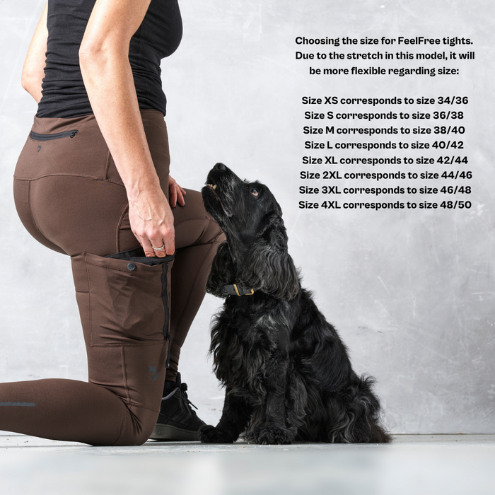 FeelFree Dog Walker Tights | Bison | Coco
