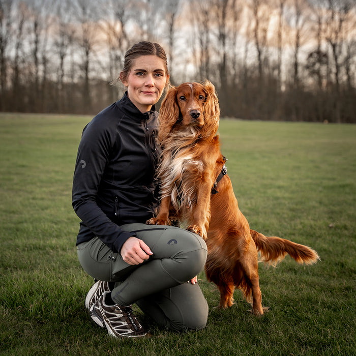 FeelFree Dog Walker Zip Jacket | Black | Musli