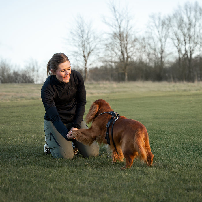 FeelFree Dog Walker Zip Jacket | Black | Musli