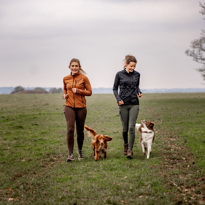FeelFree Dog Walker Zip Jacket | Black | Musli