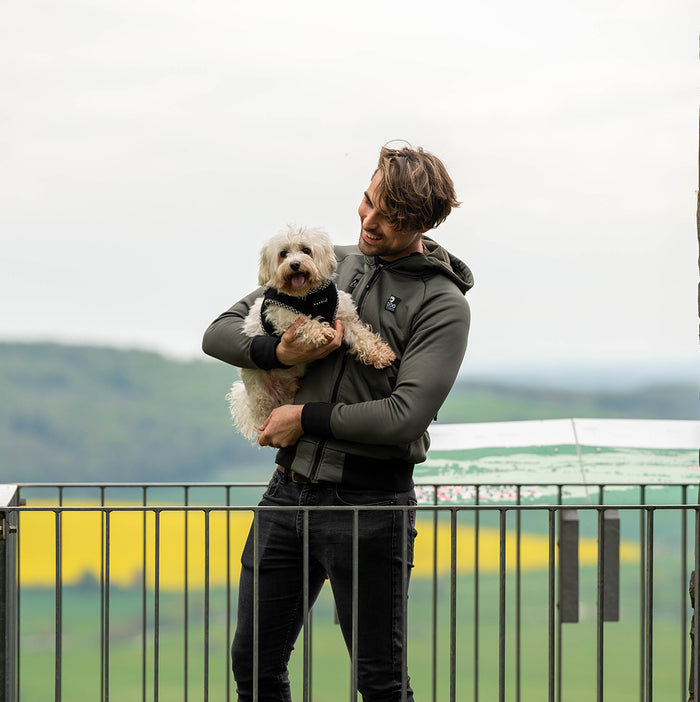Dog Walker Hoodie | Beetle | Dice