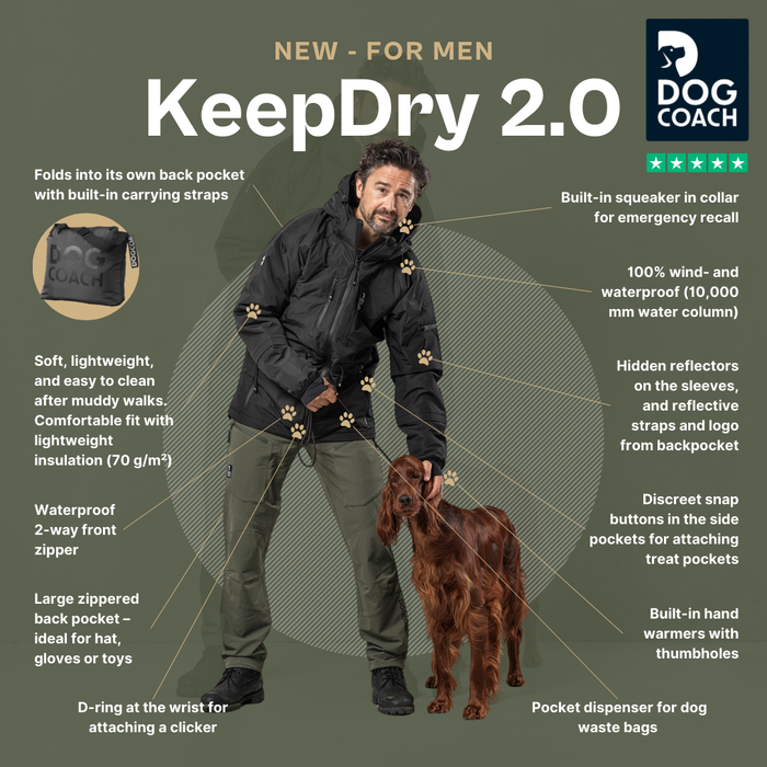 KeepDry 2.0 | Men | Black | Cashmire