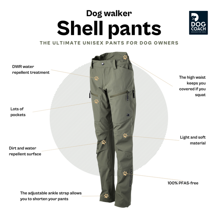 Dog Walker Shell Pants | Beetle | Long | Hope