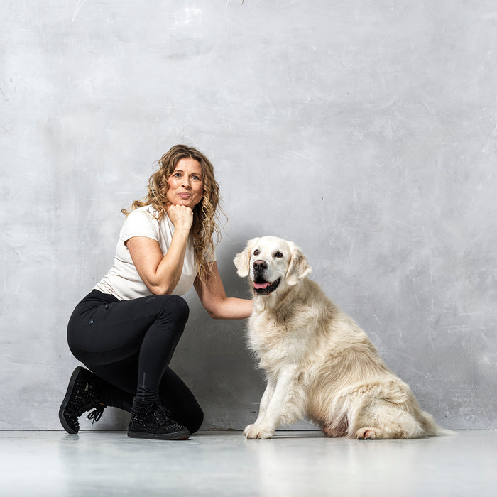 FeelFree Dog Walker Tights | Black | Ruby