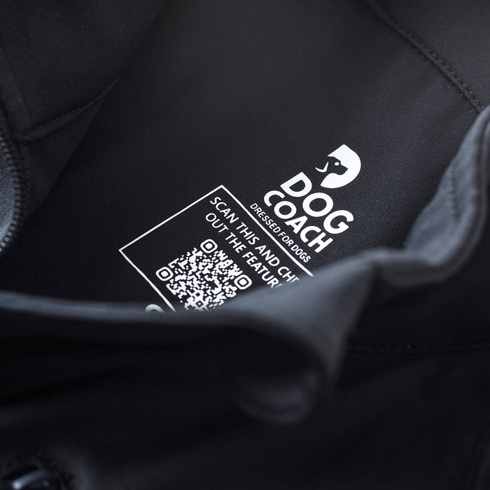 FeelFree Dog Walker Zip Jacket | Black | Musli