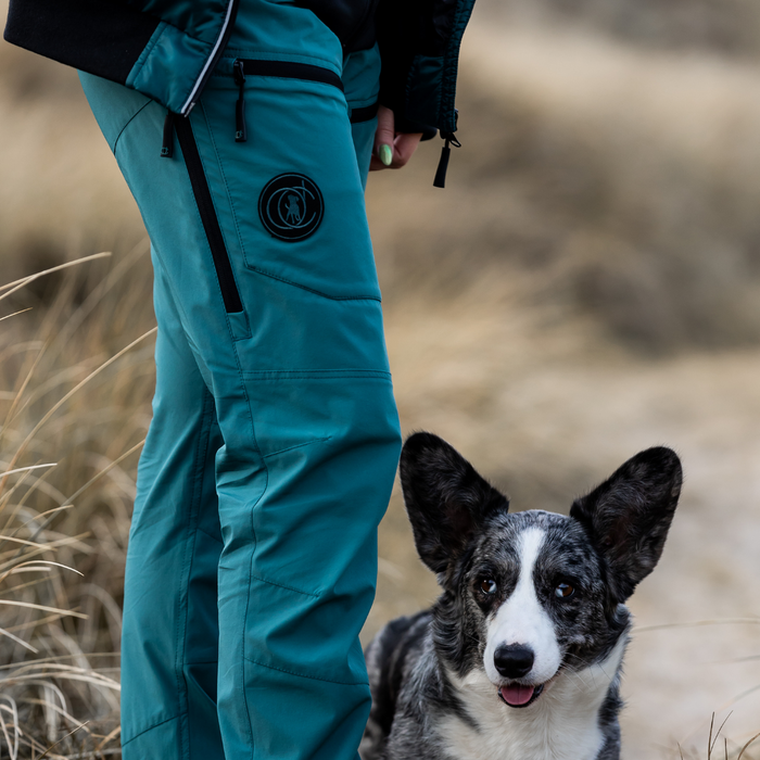 Dogwalker shell pants | Forest Lake | Hei Hei
