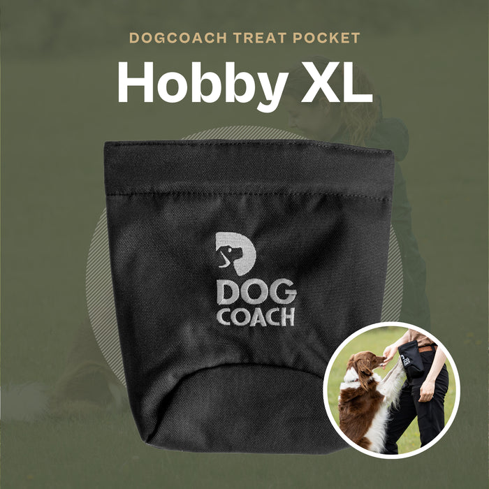 DogCoach Treat Pocket | Hobby | XL | Black | Sisu