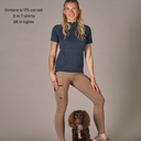 FeelFree Dog Walker Zip T-shirt I Rosewood I Sammy