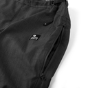 Unisex Winter Parka Zip Pants I Black I Short length I Hook