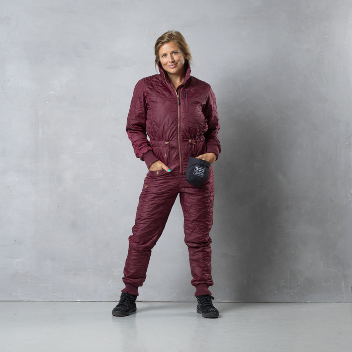 DC Ladies Winter Jumpsuit - Burgundy/Jax