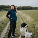 Unisex Teddy Vest I Navy I Mika