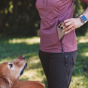 FeelFree Dog Walker Zip T-shirt I Rosewood I Sammy