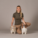 FeelFree Dog Walker Zip T-shirt I Bison I Buddy
