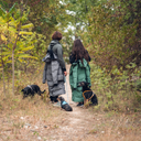 Long KeepDry Dog Walker Women Coat 2.0 I Forest I Nimo