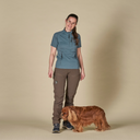 FeelFree Dog Walker Zip T-shirt I Sky I Junior