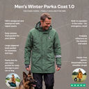 Winter Parka Men’s Jacket 1.0 I Navy I Bura