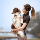 FeelFree Dog Walker Zip T-shirt I Bison I Buddy