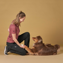 FeelFree Dog Walker Zip T-shirt I Rosewood I Sammy