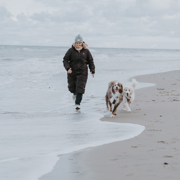 Long KeepDry Dog Walker Coat | Bison | Molly