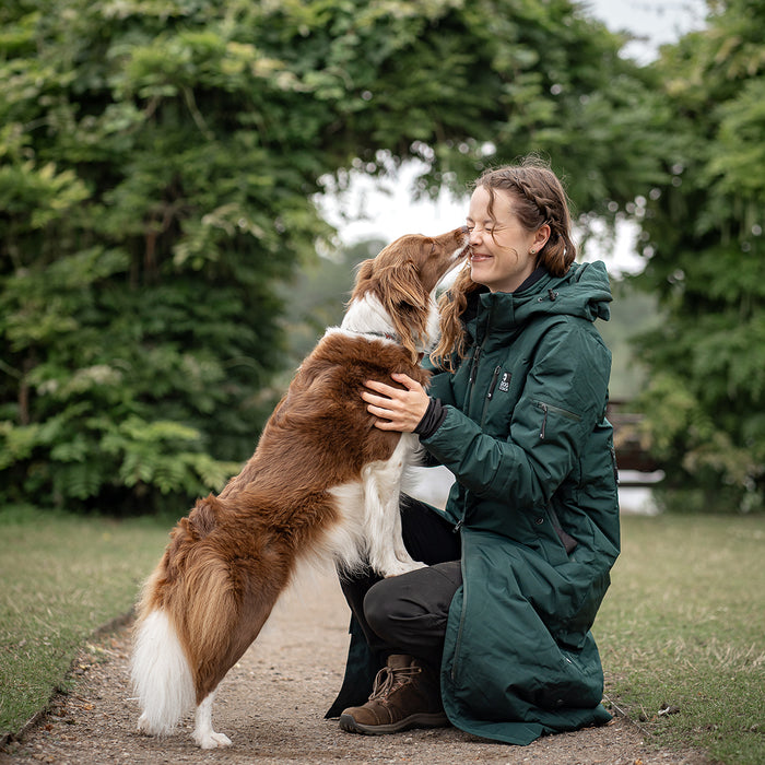 Long KeepDry Dog Walker Coat | Pinetree | Macro