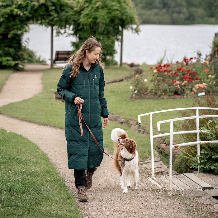 Long KeepDry Dog Walker Coat | Pinetree | Macro