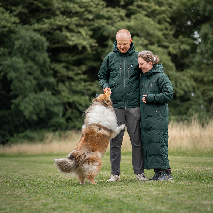 Long KeepDry Dog Walker Coat | Pinetree | Macro