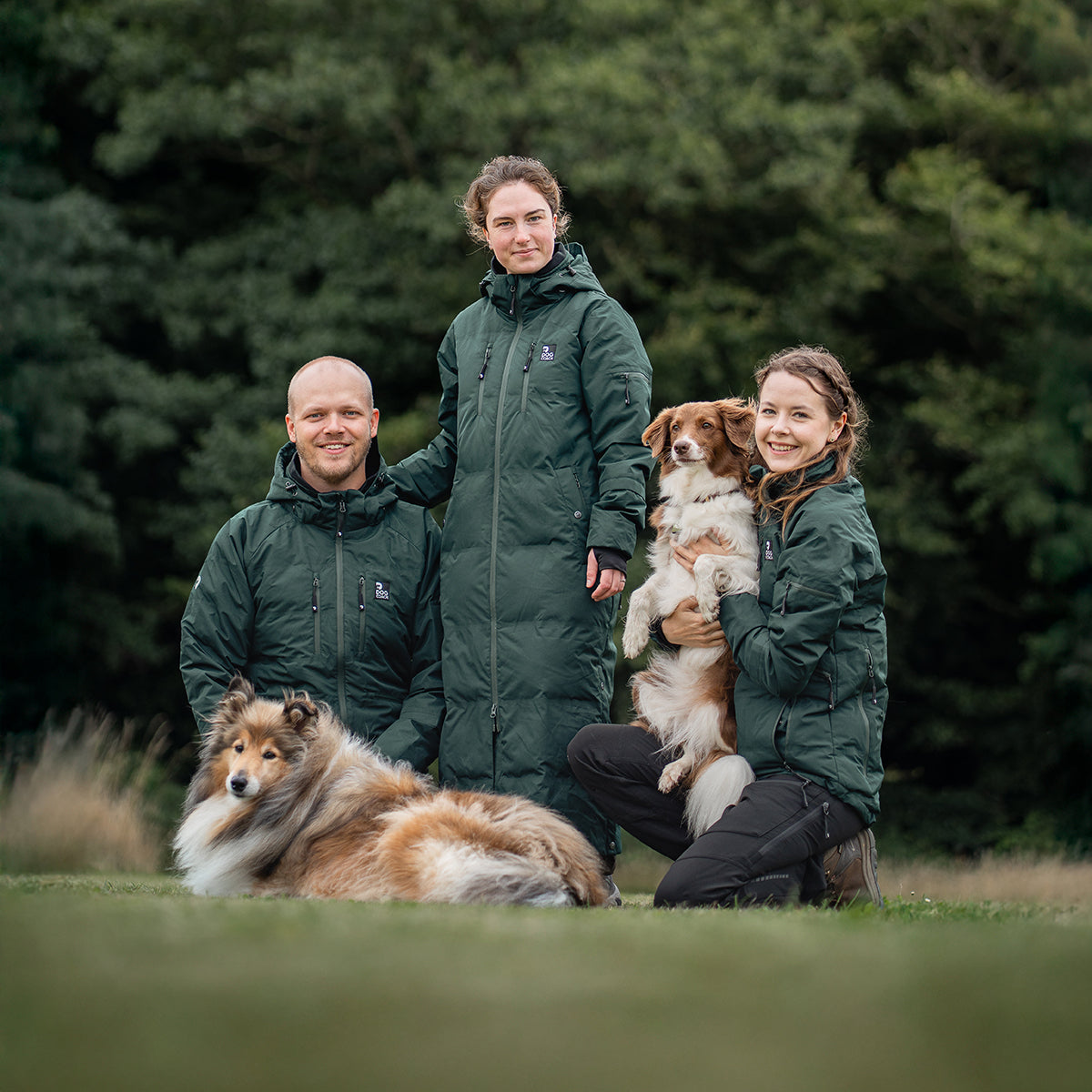 Long KeepDry Dog Walker Coat | Pinetree | Macro – DogCoach