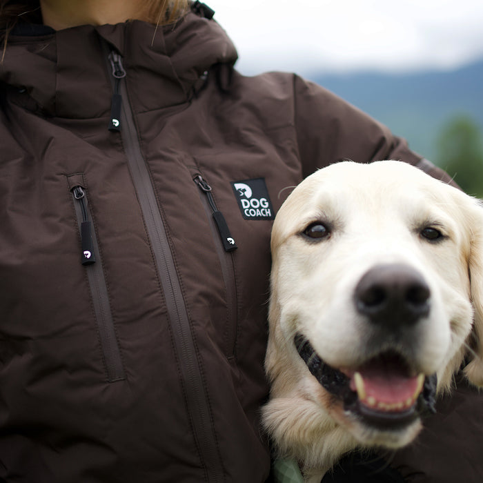 Long KeepDry Dog Walker Coat | Bison | Molly