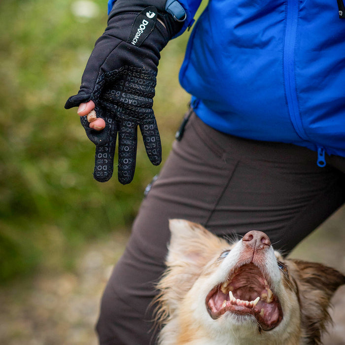 DogCoach Allround Treat Gloves | Unisex | Black | Miley