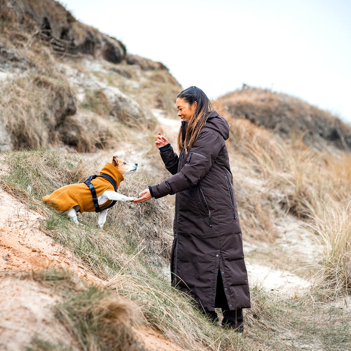 Long KeepDry Dog Walker Coat | Bison | Molly