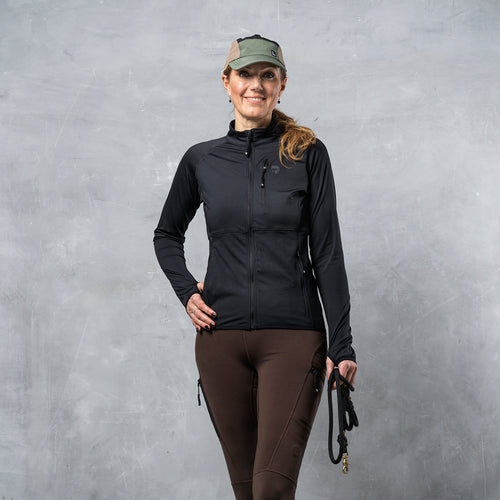 FeelFree Dog Walker Zip Jacket | Sort | Musli