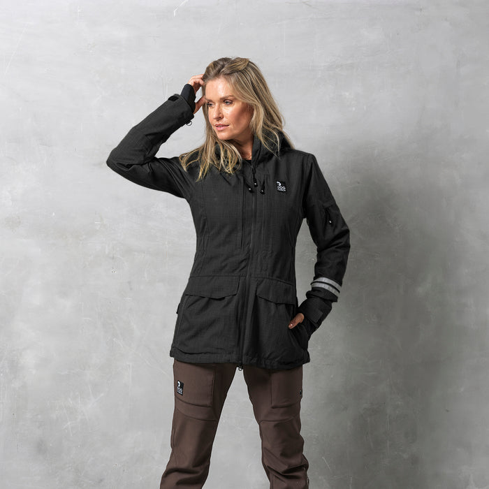 Pack&Carry Shell Jacket | Black | Amie