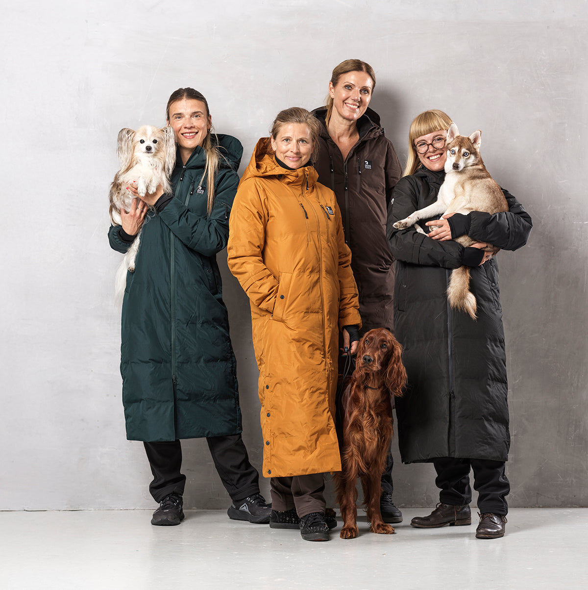 Long KeepDry Dog Walker Coat | Pinetree | Macro – DogCoach