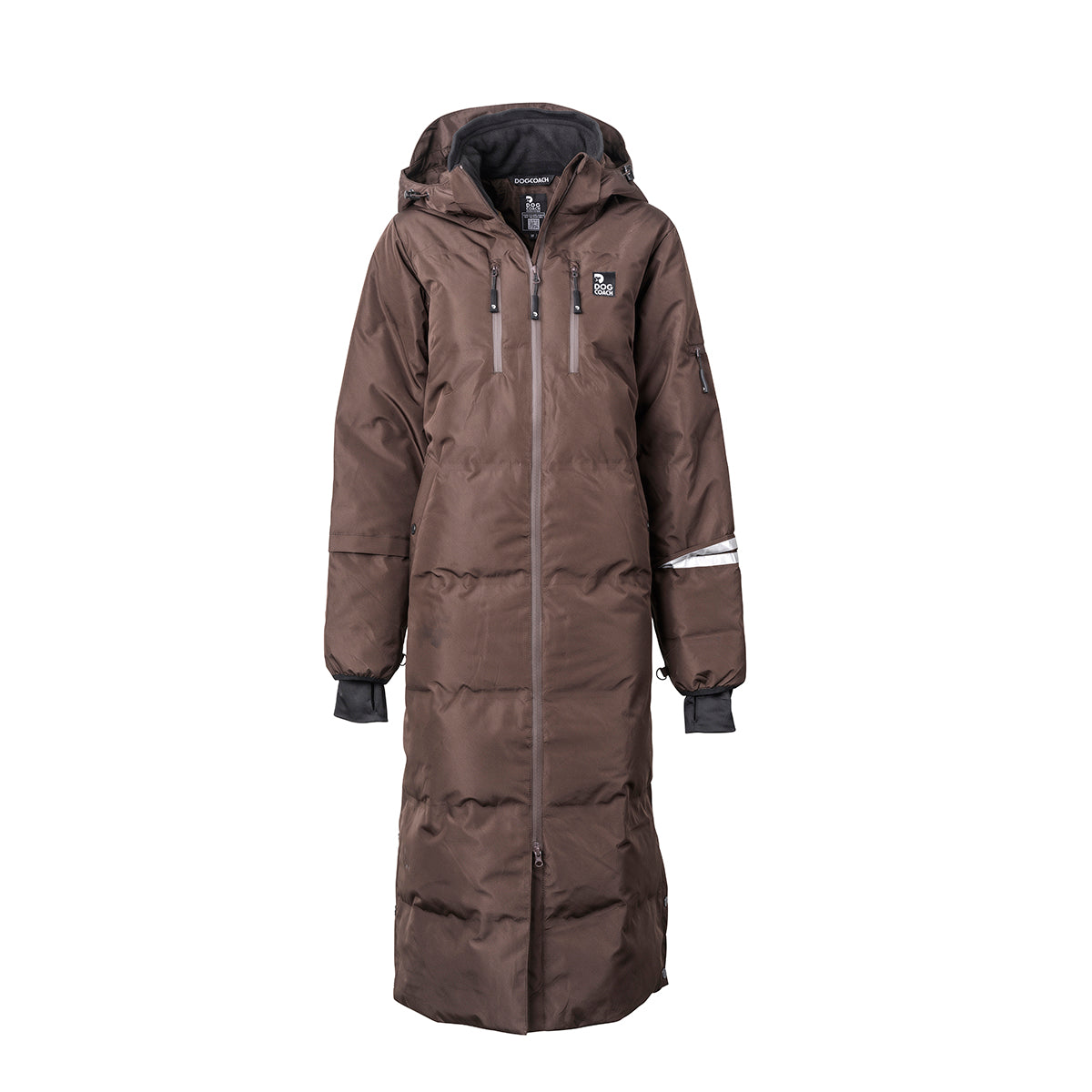 Long KeepDry Dog Walker Coat | Bison | Molly – DogCoach