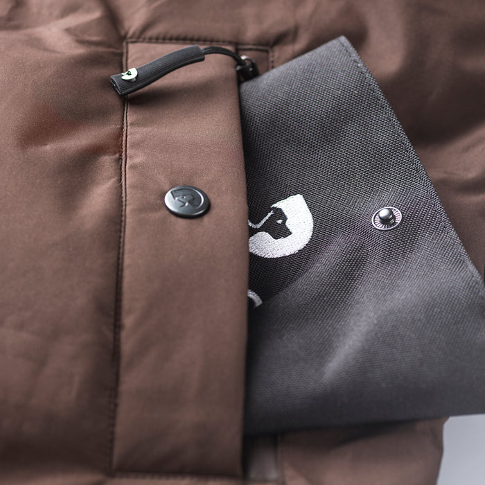 Long KeepDry Dog Walker Coat | Bison | Molly