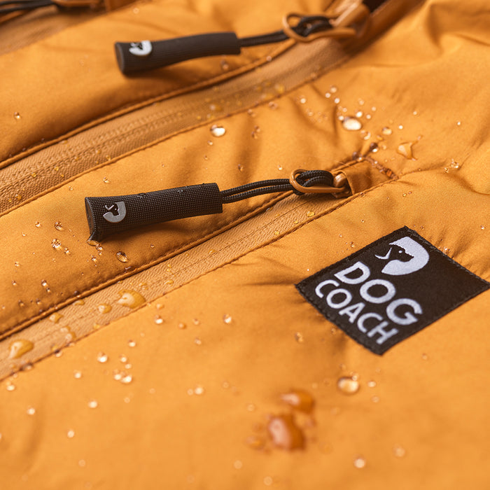 Long KeepDry Dog Walker Coat | Mustard | Dorthea