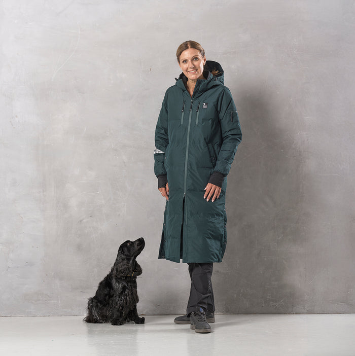 Long KeepDry Dog Walker Coat | Pinetree | Macro