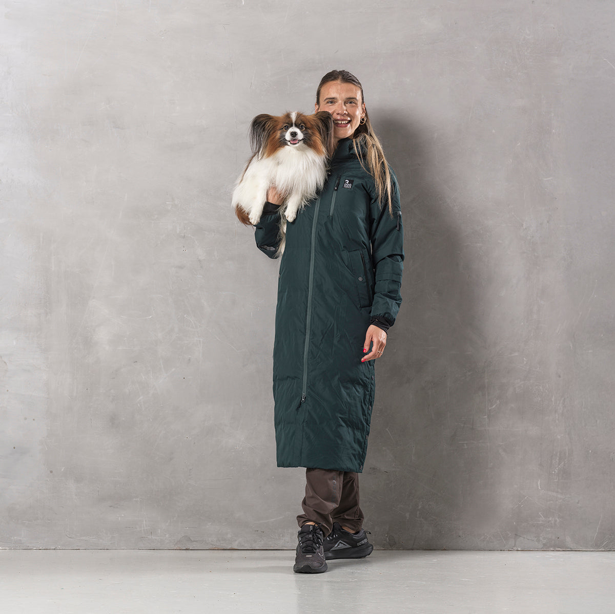 Long KeepDry Dog Walker Coat | Pinetree | Macro – DogCoach
