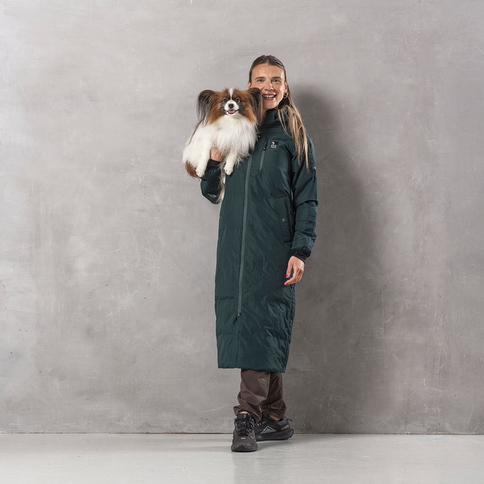 Long KeepDry Dog Walker Coat | Pinetree | Macro