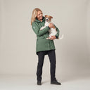 Winter Parka Jacket 11.0 I Forest I Papaya