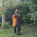 Long KeepDry Dog Walker Coat | Mustard | Dorthea