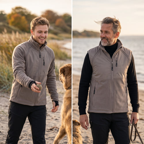 Unisex Allround Zip Shirt I I Duffy I Denver I Men's