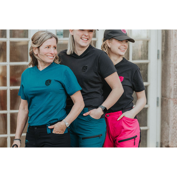 DogCoach Brand T-shirts -  Grey with pink patch (7 left)