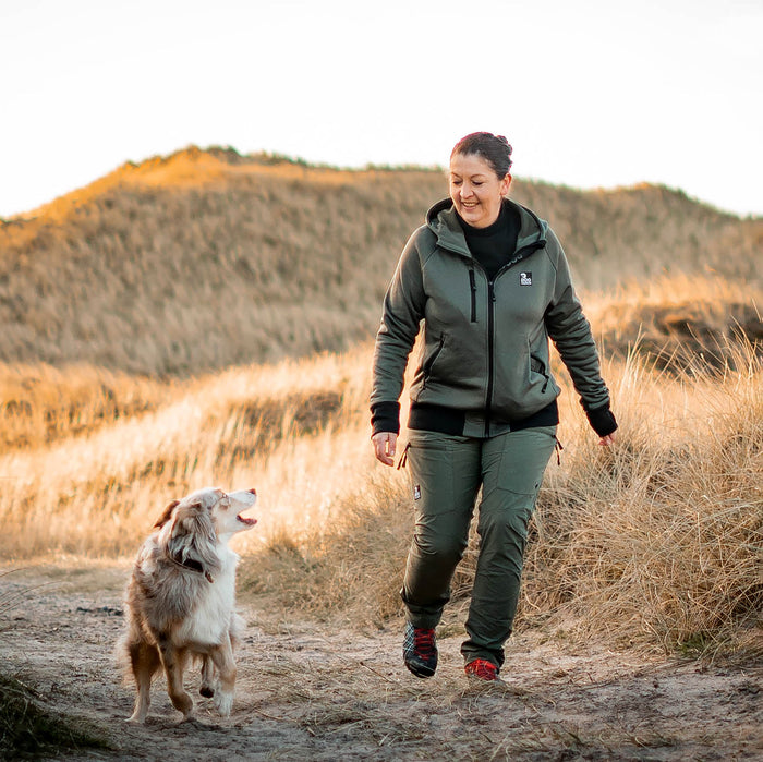 Dog Walker Hoodie | Beetle | Dice