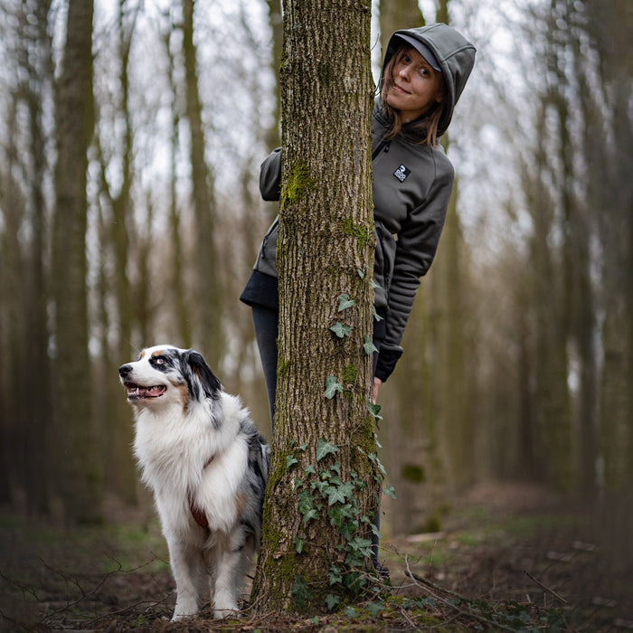 Dog Walker Hoodie | Beetle | Dice